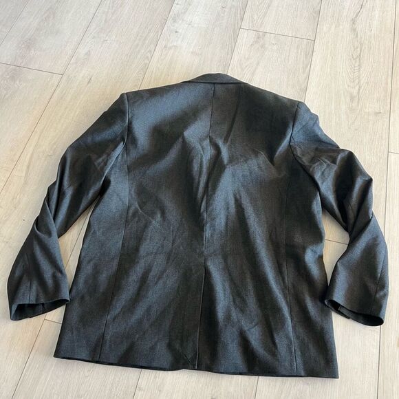 Oak + Fort dark gray  Oversized Blazer in size small - Picture 8 of 9